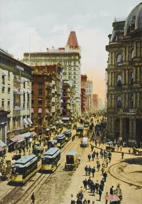 Framed Print : Broadway, New York Framed Print : Broadway, New York