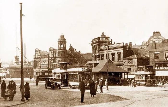 Framed Print : Broadway, Rochdale Framed Print : Broadway, Rochdale
