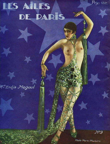 Brochure cover for Les Ailes de Paris, Casino de Paris