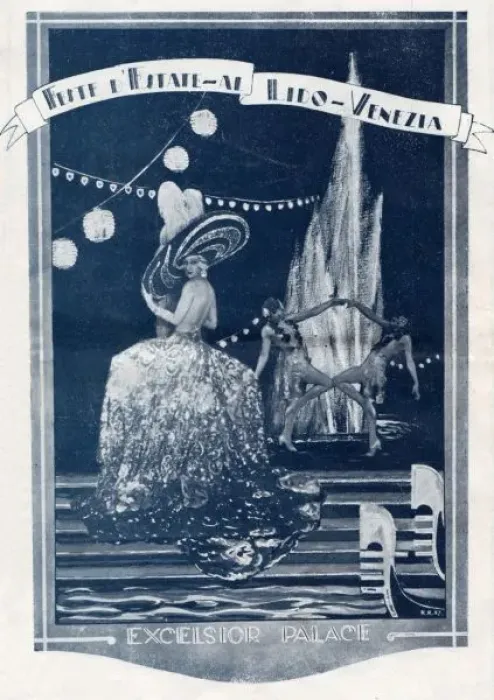 Framed Print : Brochure from the Excelsior Hotel, Lido Framed Print : Brochure from the Excelsior Hotel, Lido