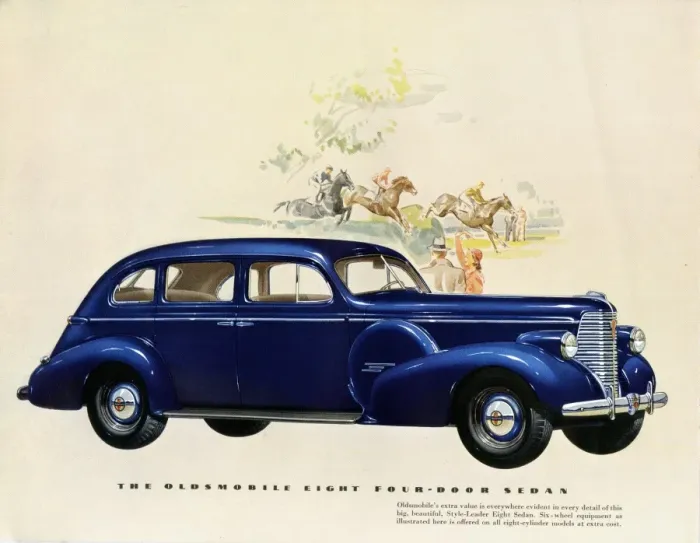 Framed Print : Brochure illustration, Oldsmobile Eight Framed Print : Brochure illustration, Oldsmobile Eight