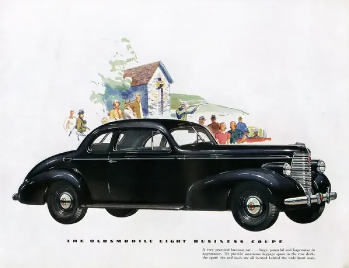 Framed Print : Brochure illustration, Oldsmobile Eight Framed Print : Brochure illustration, Oldsmobile Eight