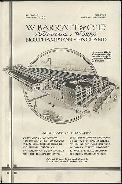 Brochure illustration, W Barratt & Co Ltd, Northampton