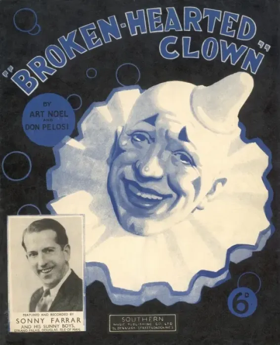 Framed Print : Broken Hearted Clown Framed Print : Broken Hearted Clown
