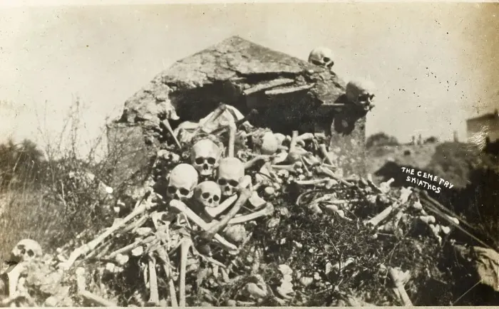 Framed Print : Broken Mass grave at Skiathos, Greece Framed Print : Broken Mass grave at Skiathos, Greece
