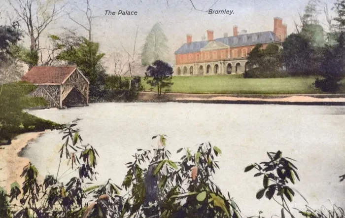 Framed Print : Bromley Palace and lake Framed Print : Bromley Palace and lake