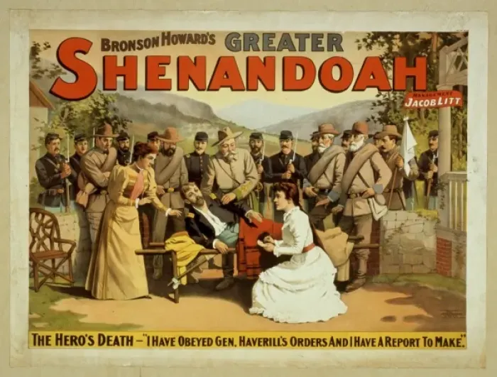Framed Print : Bronson Howards greater Shenandoah Framed Print : Bronson Howards greater Shenandoah