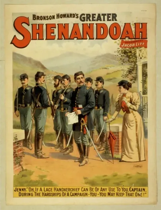 Framed Print : Bronson Howards greater Shenandoah Framed Print : Bronson Howards greater Shenandoah