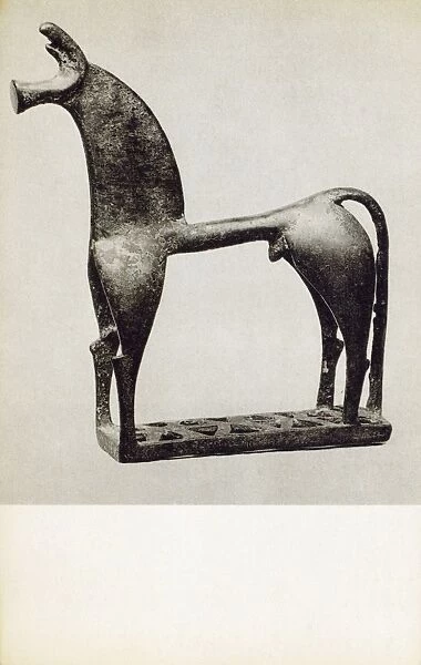 Bronze statuette of a Horse - Greek 8th century BC