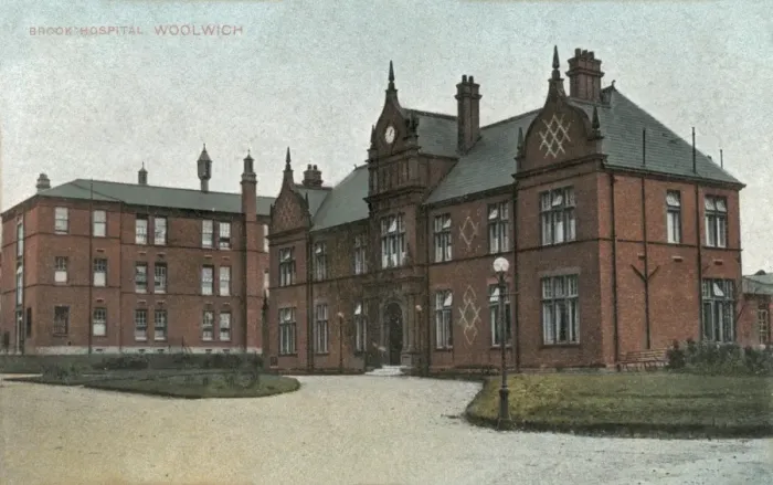 Framed Print : Brook Hospital, Shooters Hill, south east London Framed Print : Brook Hospital, Shooters Hill, south east London