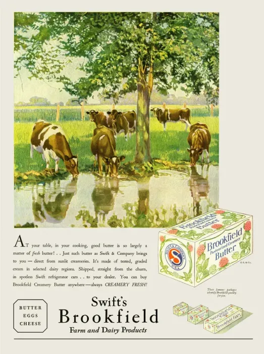 Framed Print : Brookfield butter Framed Print : Brookfield butter