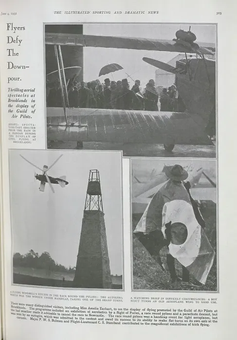 Framed Print : Brooklands Flying Display Framed Print : Brooklands Flying Display