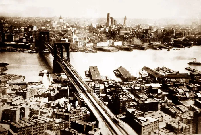 Framed Print : Brooklyn Bridge, New York, USA Framed Print : Brooklyn Bridge, New York, USA