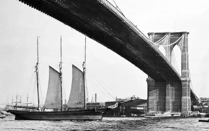 Framed Print : Brooklyn Bridge, New York, USA Framed Print : Brooklyn Bridge, New York, USA