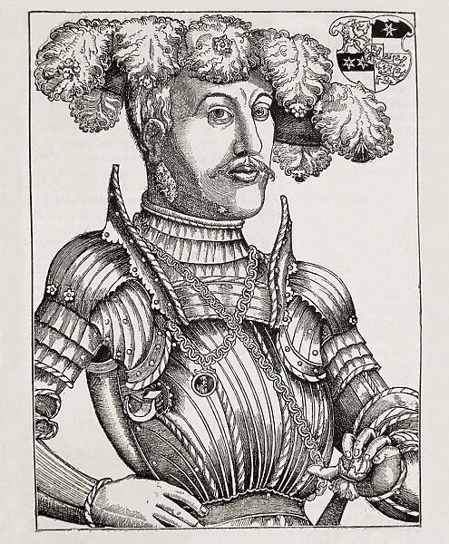 BROSAMER, Hans (1500-1554). Philip of Hesse