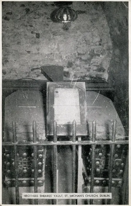 Framed Print : Brother Sheares Vault, St. Michan's Church, Dublin, Ireland Framed Print : Brother Sheares Vault, St. Michan's Church, Dublin, Ireland