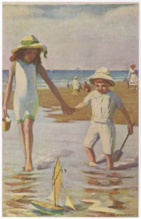 Framed Print : Brother and Sis Paddle Framed Print : Brother and Sis Paddle