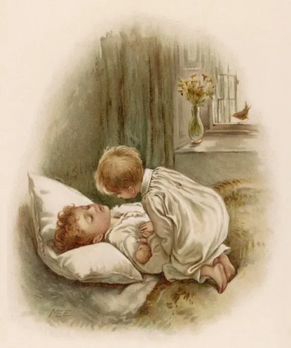 Framed Print : Brother Wakes Brother Framed Print : Brother Wakes Brother