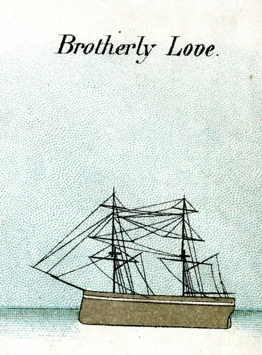Framed Print : Brotherly Love, ship Framed Print : Brotherly Love, ship