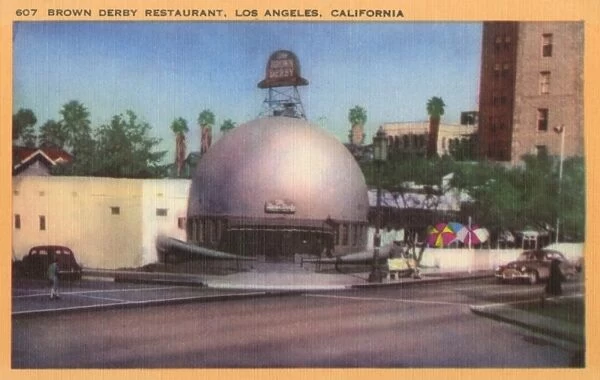Brown Derby Restaurant, Los Angeles, California, USA