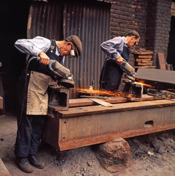 Framed Print : Browns Foundry 5. Stockton on Tees 1970s Framed Print : Browns Foundry 5. Stockton on Tees 1970s