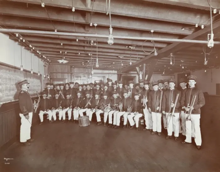 Framed Print : BRT Band. B.R.T. East N.Y. Clubhouse. Group portrait of the Brooklyn Rapid Framed Print : BRT Band. B.R.T. East N.Y. Clubhouse. Group portrait of the Brooklyn Rapid