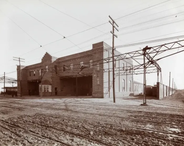 Framed Print : BRT Flatbush Depot, New York Framed Print : BRT Flatbush Depot, New York