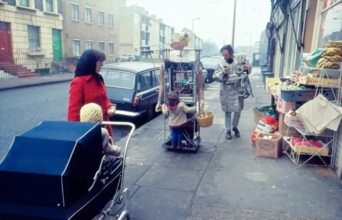 Framed Print : Bruce Lacey, performance artist