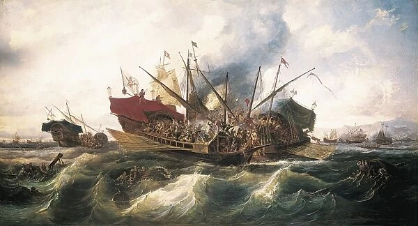 BRUGADA VILA, Antonio (1804-1863). Battle of