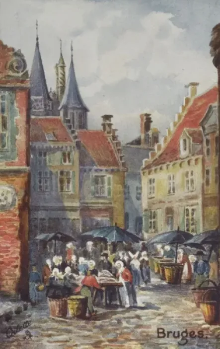 Framed Print : Bruges, Belgium Framed Print : Bruges, Belgium