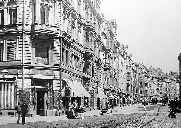 Bruhl Strasse, Leipzig, Germany, Victorian period