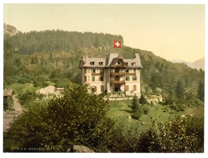 Framed Print : Brunig Spring House, Brunig, Bernese Oberland, Switzerland Framed Print : Brunig Spring House, Brunig, Bernese Oberland, Switzerland