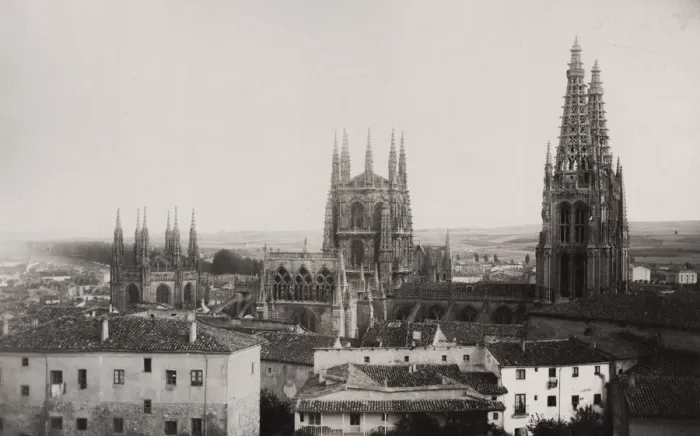 Framed Print : Brurgos, Spain, with of the city and cathedral Framed Print : Brurgos, Spain, with of the city and cathedral