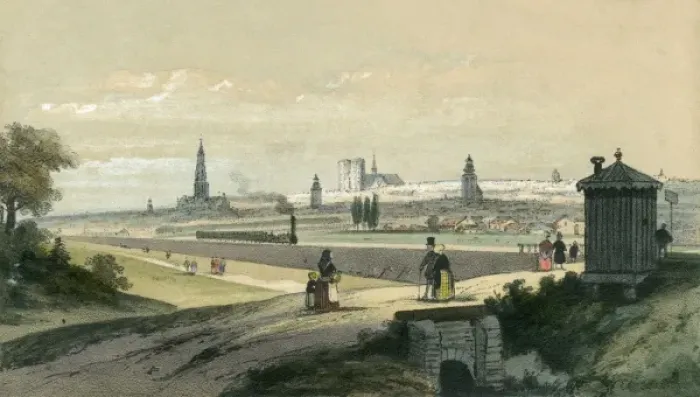 Framed Print : Brussels / Distant View Framed Print : Brussels / Distant View