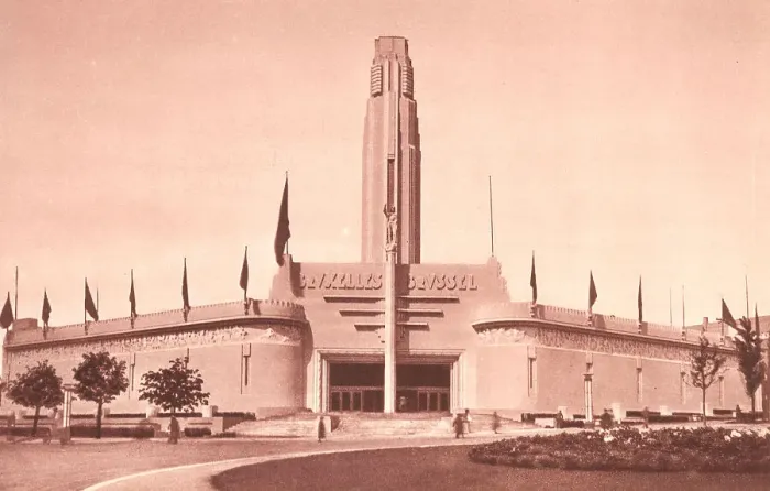 Framed Print : Brussels Expo 1935, Brussels Pavilion Framed Print : Brussels Expo 1935, Brussels Pavilion