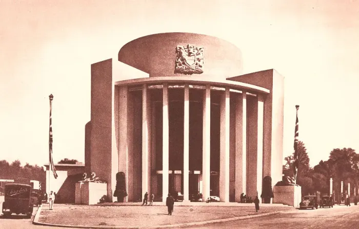 Framed Print : Brussels Expo 1935, Great Britain Pavilion Framed Print : Brussels Expo 1935, Great Britain Pavilion