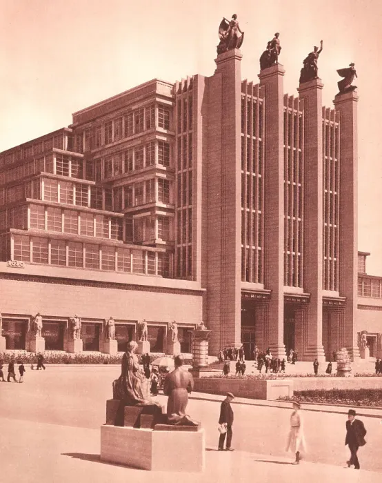 Framed Print : Brussels Expo 1935, Palais Des Expositions Framed Print : Brussels Expo 1935, Palais Des Expositions