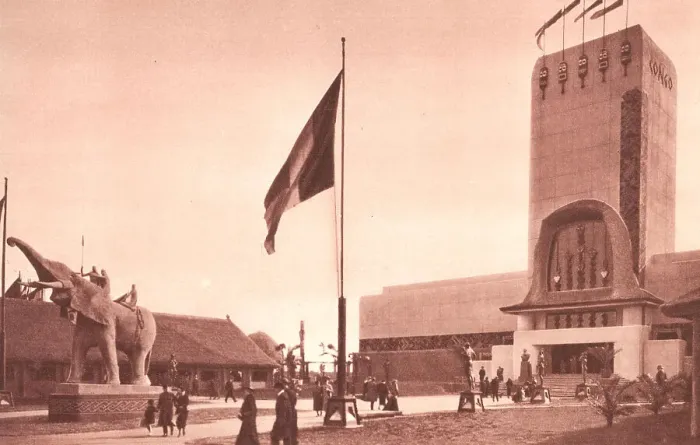 Framed Print : Brussels Expo 1935, Pavilion Of The Belgian Congo Framed Print : Brussels Expo 1935, Pavilion Of The Belgian Congo