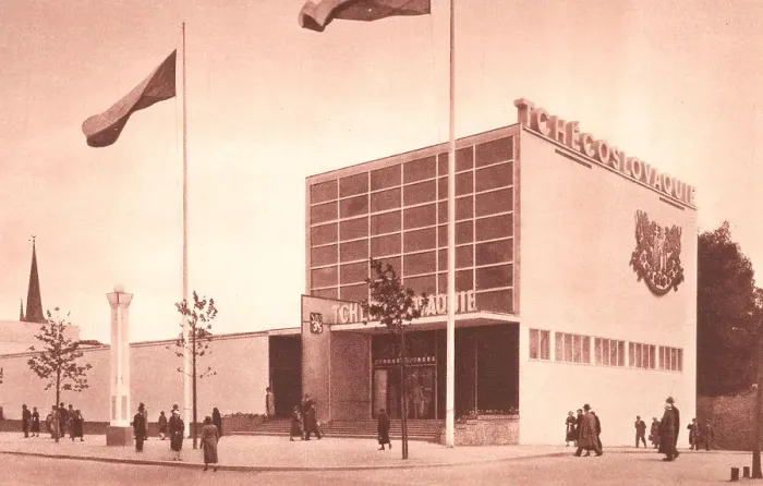 Framed Print : Brussels Expo 1935, Pavilion Of Czechoslovakia Framed Print : Brussels Expo 1935, Pavilion Of Czechoslovakia