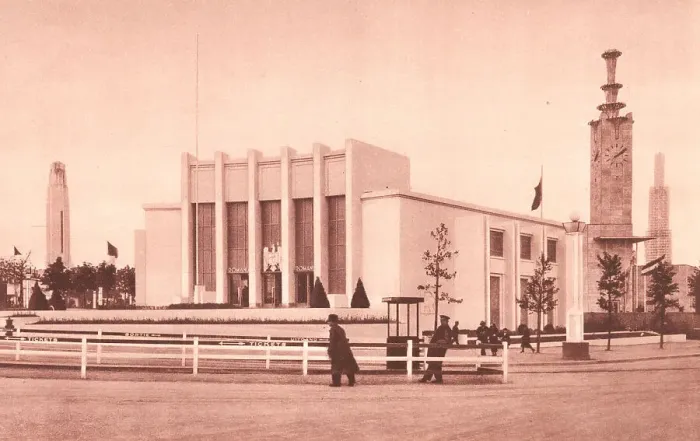 Framed Print : Brussels Expo 1935, Romanian Pavilion Framed Print : Brussels Expo 1935, Romanian Pavilion