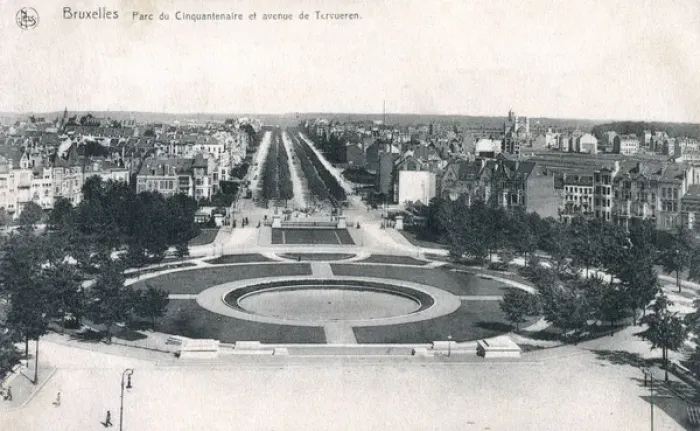Framed Print : Brussels - Parc du Cinquantenaire and Avenue de Tervueren Framed Print : Brussels - Parc du Cinquantenaire and Avenue de Tervueren