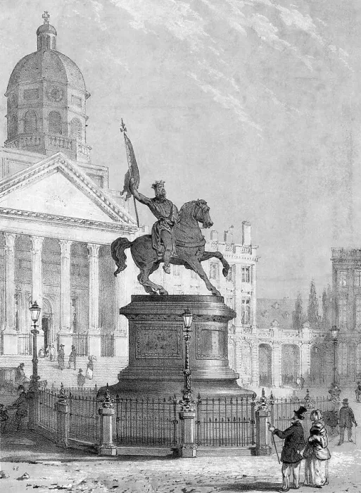 Framed Print : Brussels / Place Royale Framed Print : Brussels / Place Royale