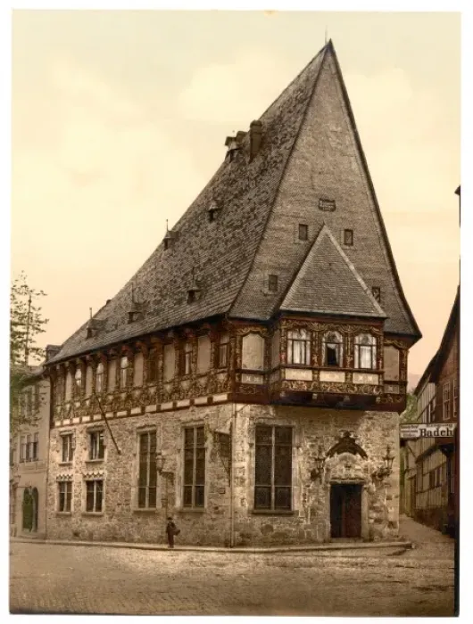 Framed Print : Brusttuch, Goslar, Hartz, Germany Framed Print : Brusttuch, Goslar, Hartz, Germany