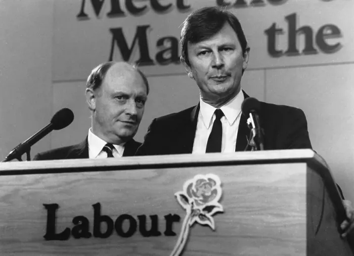 Framed Print : Bryan Gould, Labour politician and MP Framed Print : Bryan Gould, Labour politician and MP