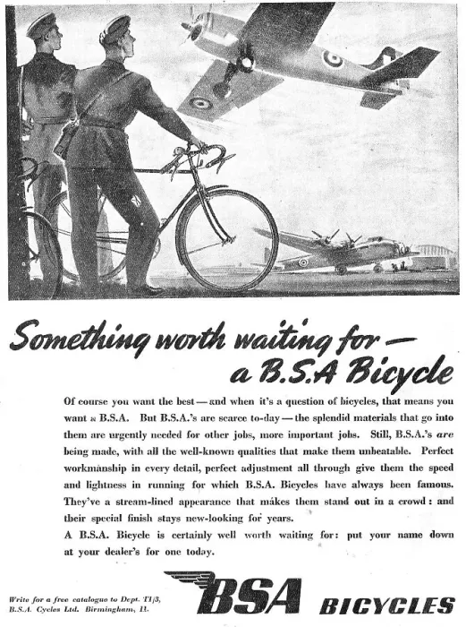 Framed Print : BSA Bicycles Framed Print : BSA Bicycles