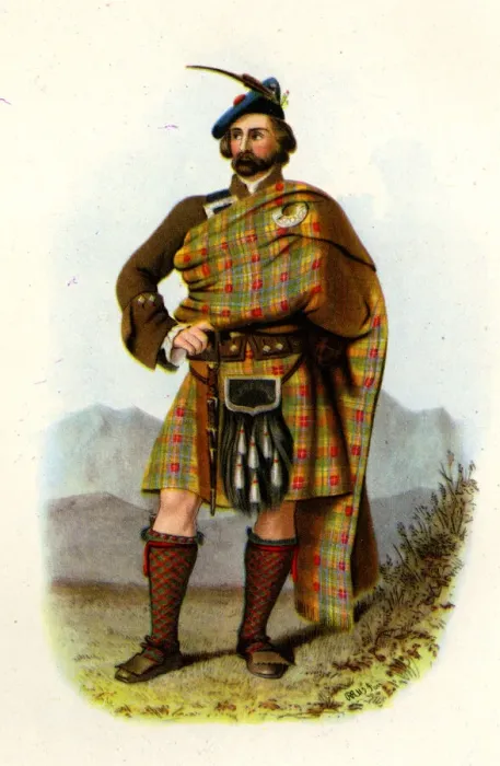 Framed Print : Buchanan tartan Framed Print : Buchanan tartan