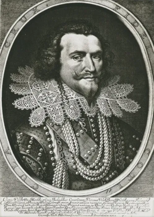 Framed Print : BUCKINGHAM, George Villiers, Duke of (1592-1628) Framed Print : BUCKINGHAM, George Villiers, Duke of (1592-1628)