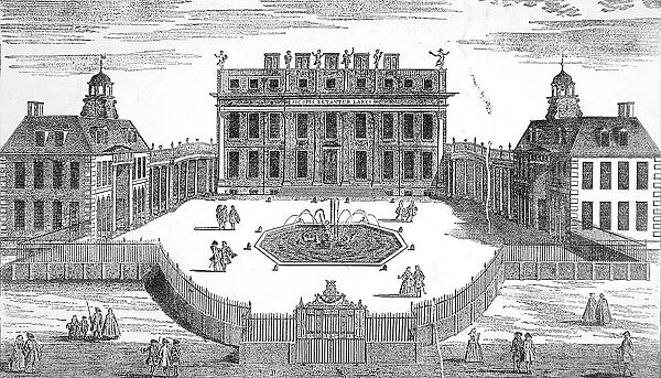 Buckingham House, St. Jamess Park, 1705