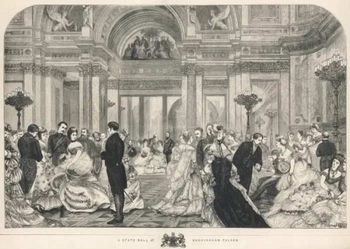 Framed Print : Buckingham Palace Ball Framed Print : Buckingham Palace Ball