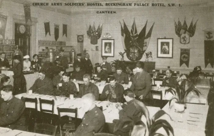 Framed Print : Buckingham Palace Hotel - Church Army Soldiers Hostel Framed Print : Buckingham Palace Hotel - Church Army Soldiers Hostel